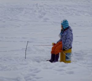 Deep Creek Lake Ice Fishing