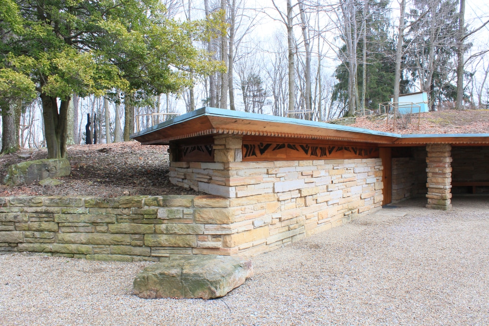 Explore Fallingwater House & More Frank Llyod Wright Houses, photo of Kentuck Knob in Maryland