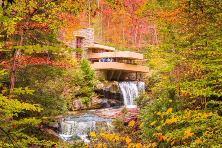 Kentuck Knob and Fallingwater are two stunning examples of Frank Lloyd Wrights architecture